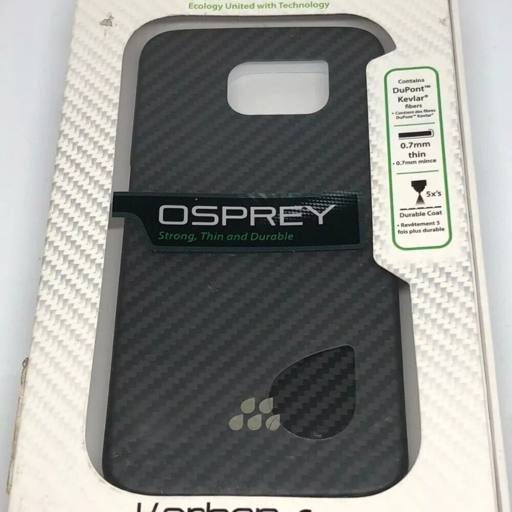 Evutec Karbon S Series Case for Samsung Galaxy S6 - Osprey (Black & Grey) NIB